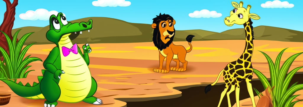 ¡El Cocodrilo Cantarín, el León Tímido y la Jirafa Bailarina!