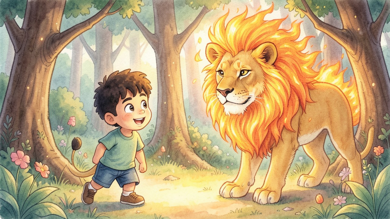 Hakim y el León de Fuego