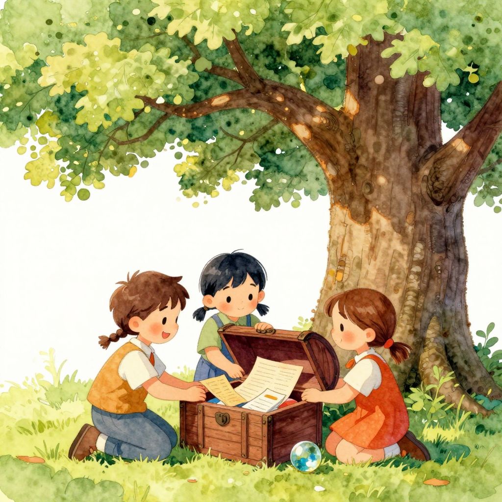 Die Schatzinsel im See - Illustration 1