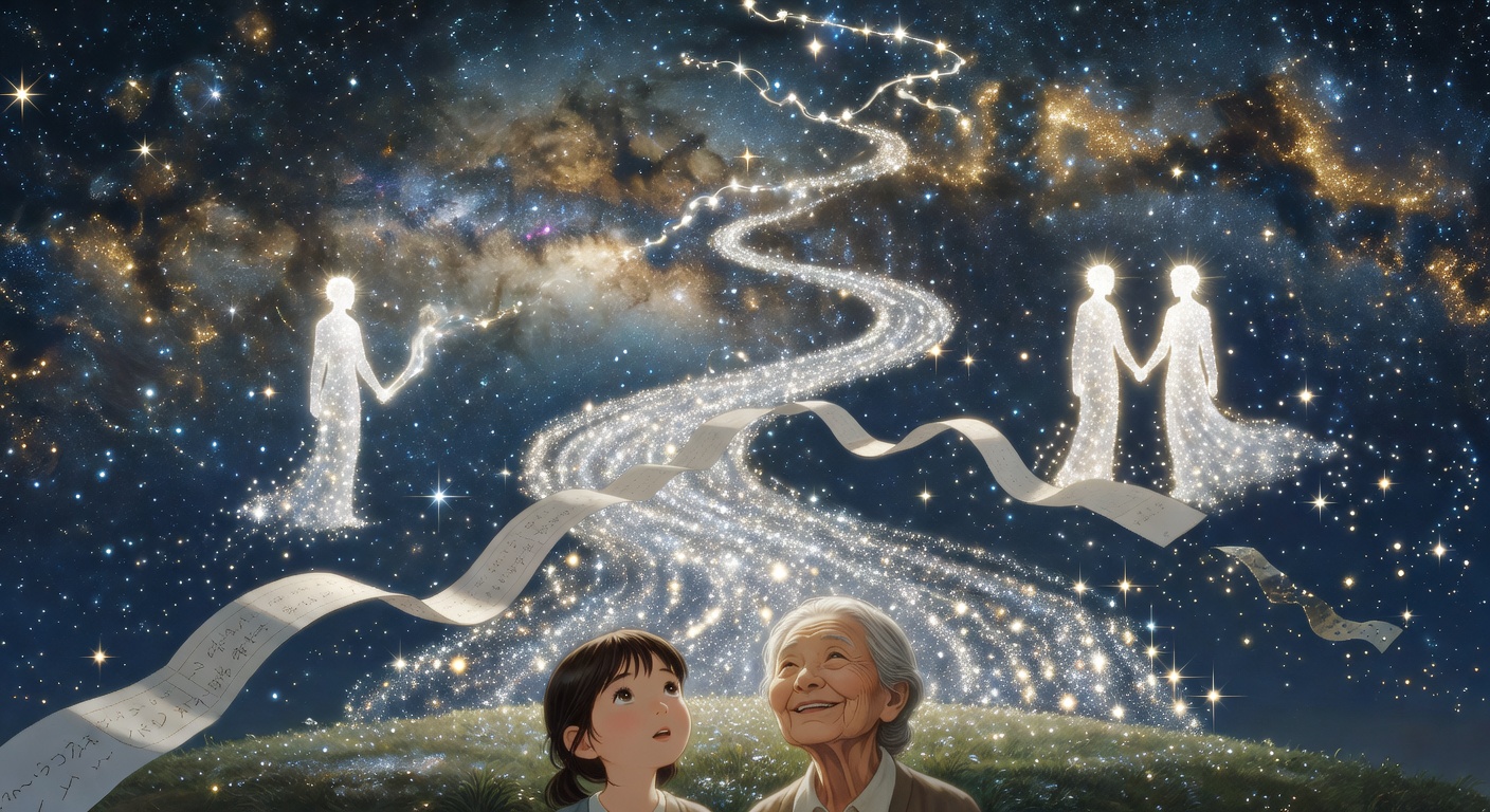 七夕のお願い - イラスト 1