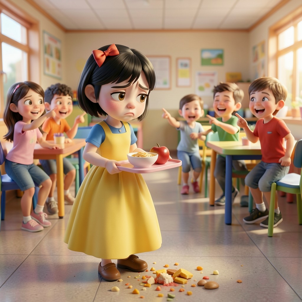 Snow White's Lunchtime Mishap - illustration 2