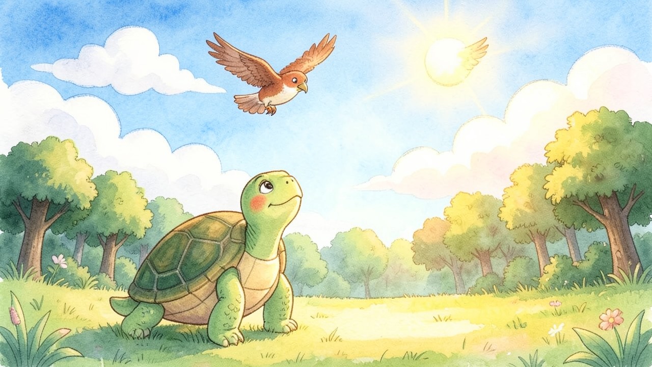 Tina, la Tortuga Valiente y el Bosque Agradecido