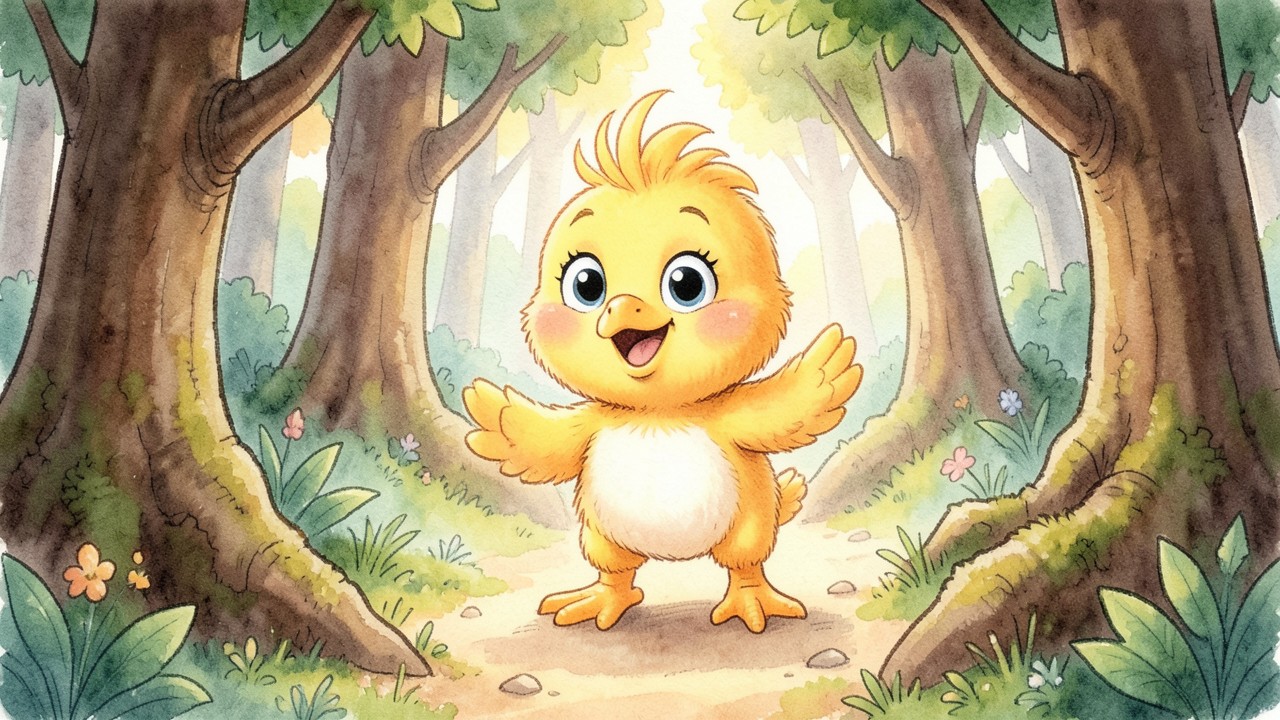 El pollito aventurero