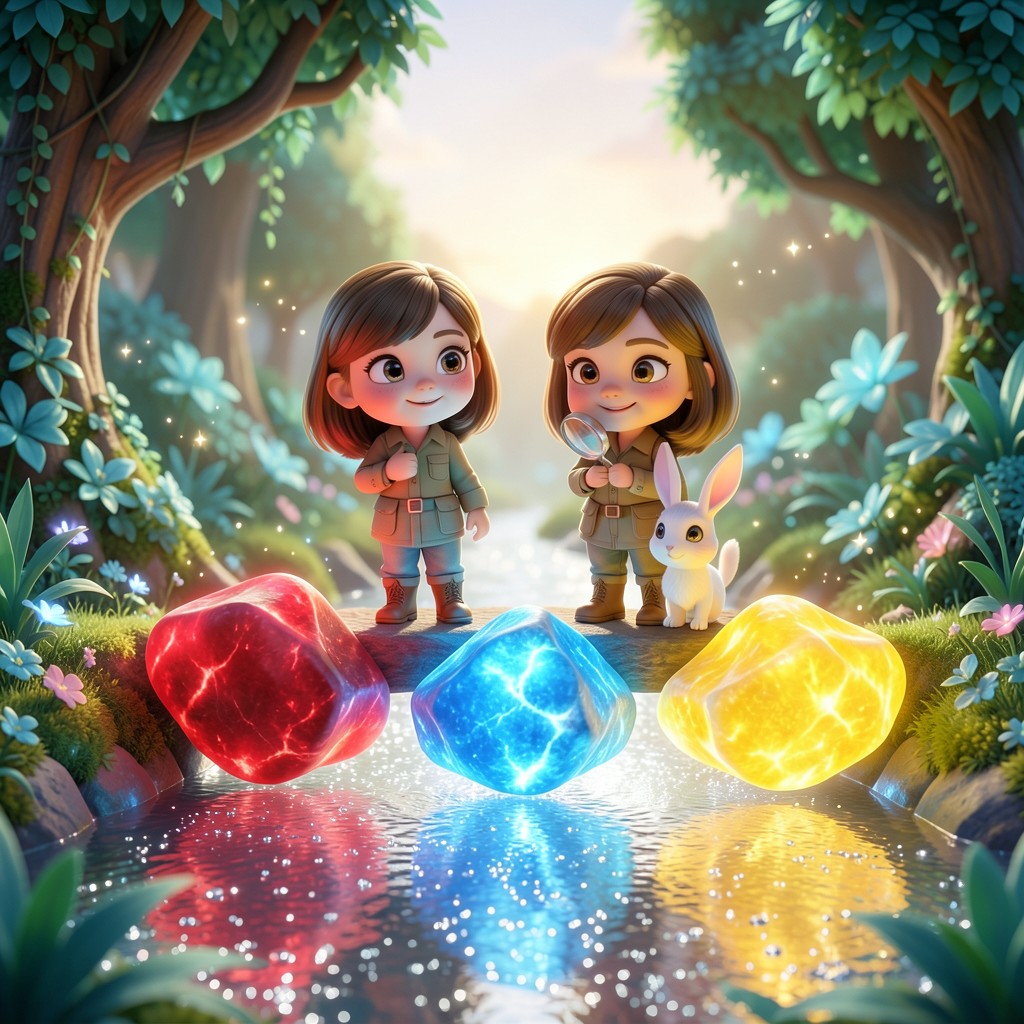 Luna y el Misterio del Jardín de los Pasos Ordenados - ilustración 1