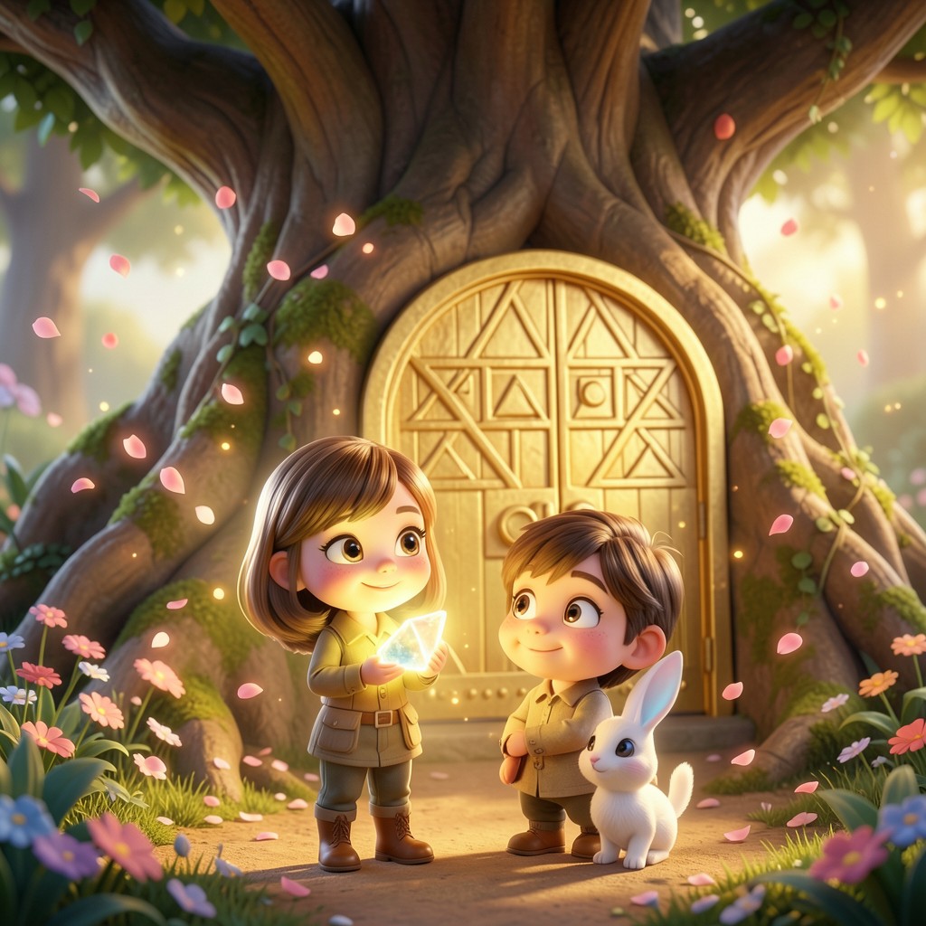 Luna y el Misterio del Jardín de los Pasos Ordenados - ilustración 2