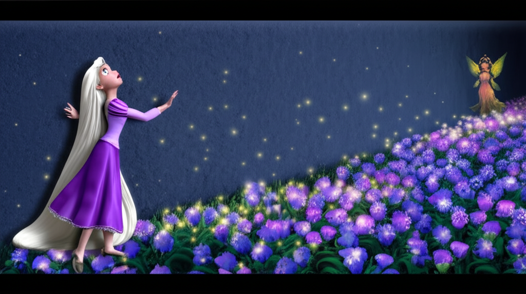 ¡Rapunzel y el Jardín Secreto de las Estrellas!