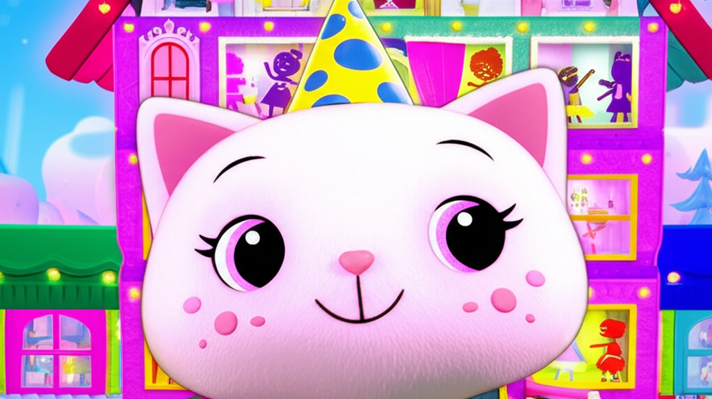Marty el Gato Fiestero y la Casa Mágica de Gabby