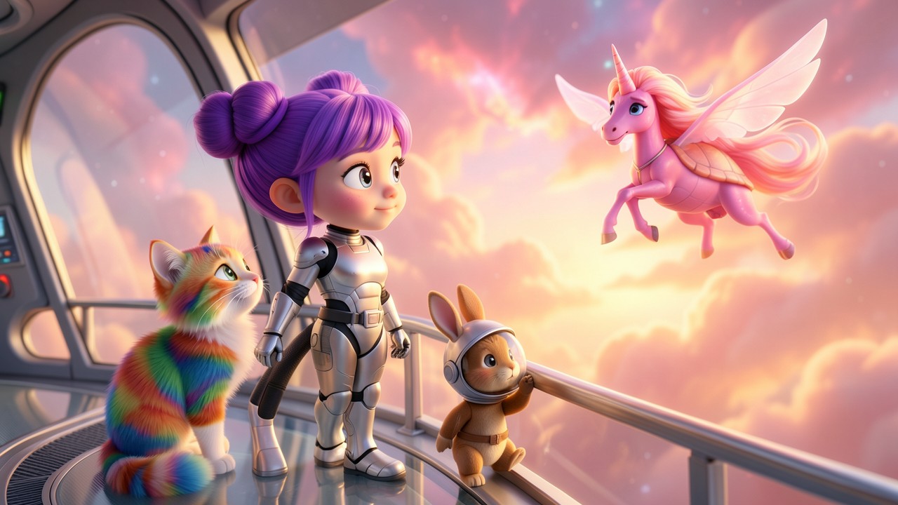 Kayla y el Rescate del Corazón Galáctico