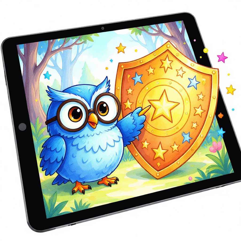 El Escudo Secreto de Sofía: Una Aventura en el Reino Digital - ilustración 1