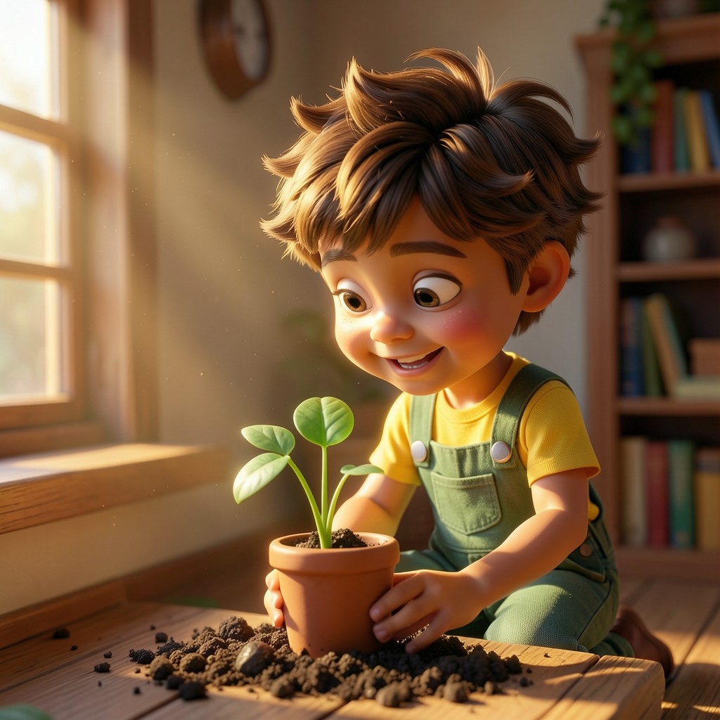 El Viaje Secreto de la Semilla de Luna - ilustración 1