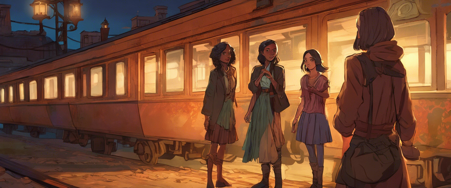 Las aventuras de las amigas y el perro fantasma