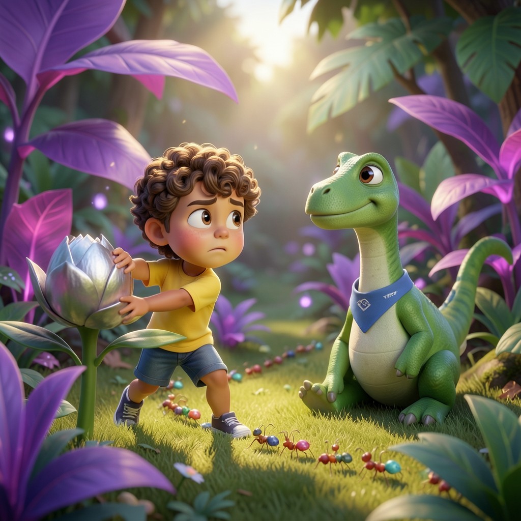 Beto y el Secreto de la Selva Mágica - ilustración 1