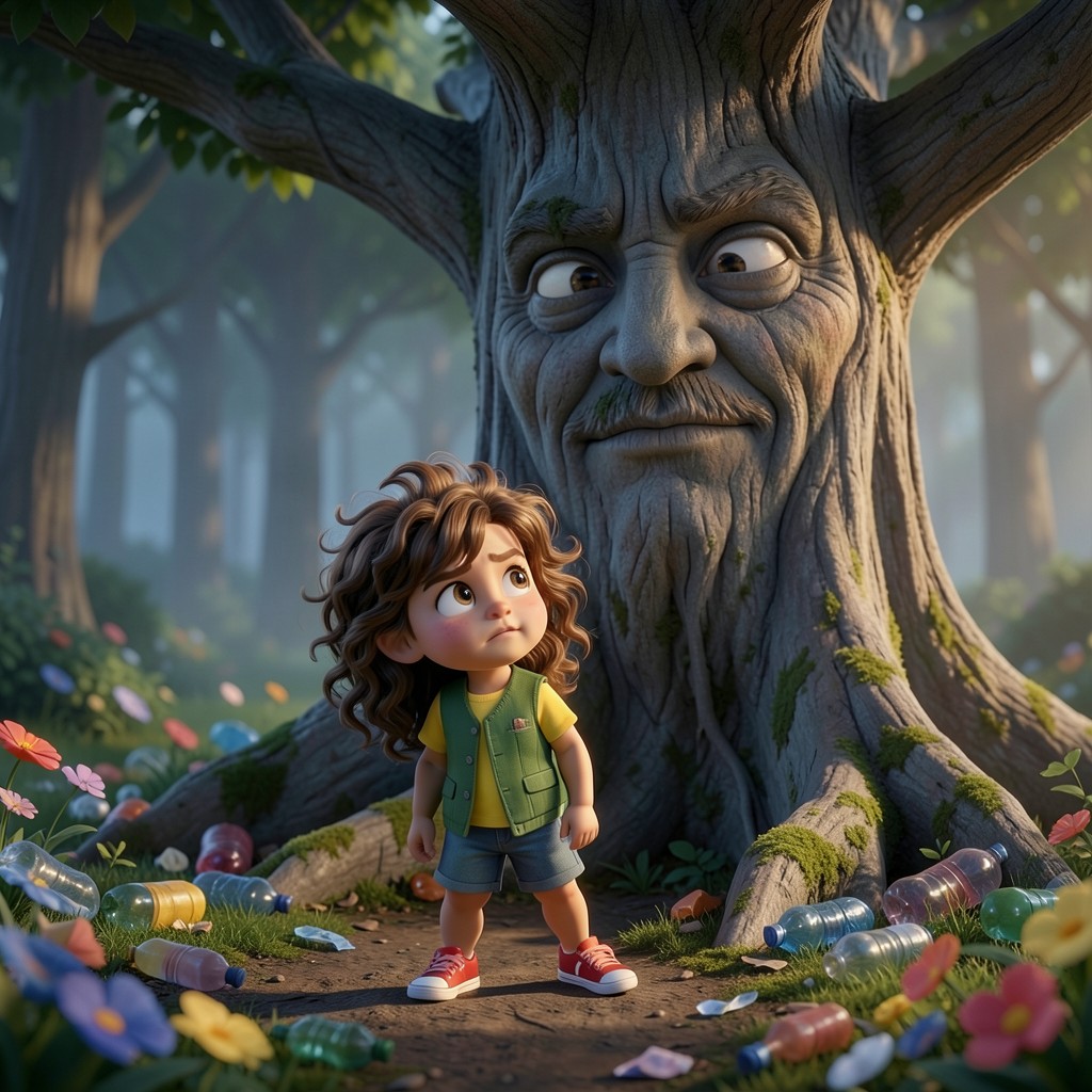 Renata y el Secreto del Bosque Susurrante - ilustración 1