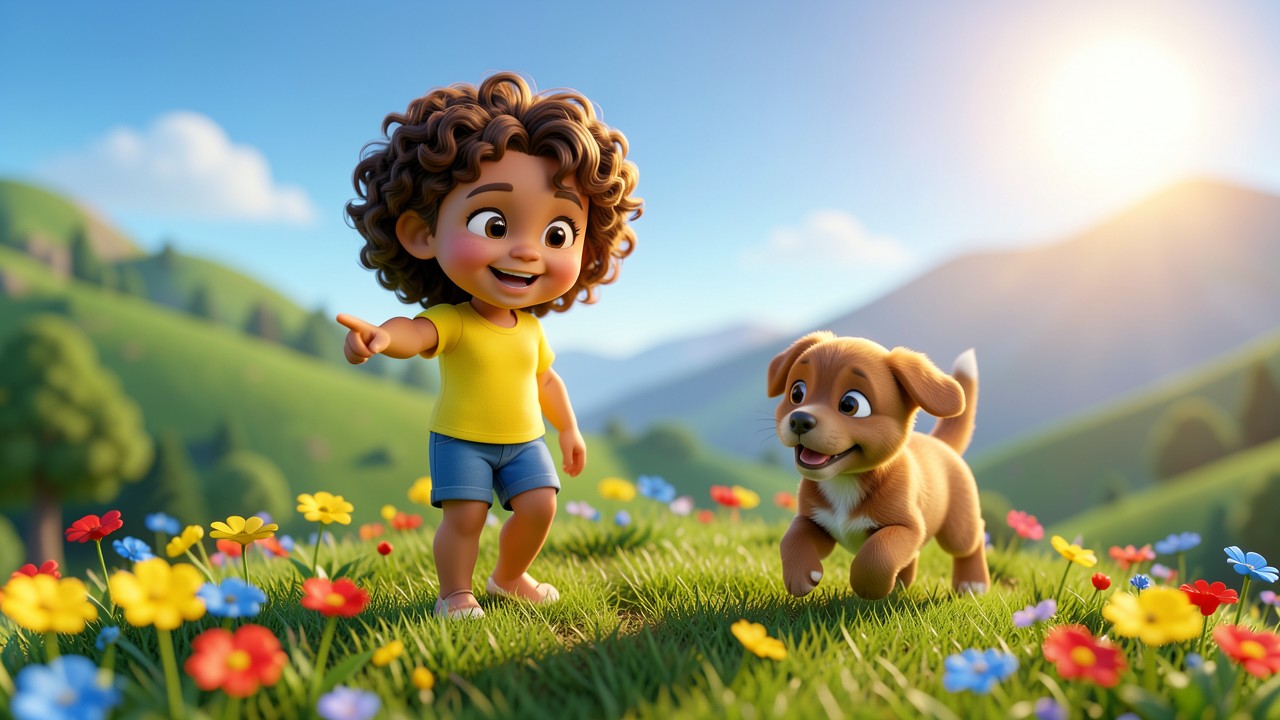 Lina, Pipo y las Flores de la Montaña