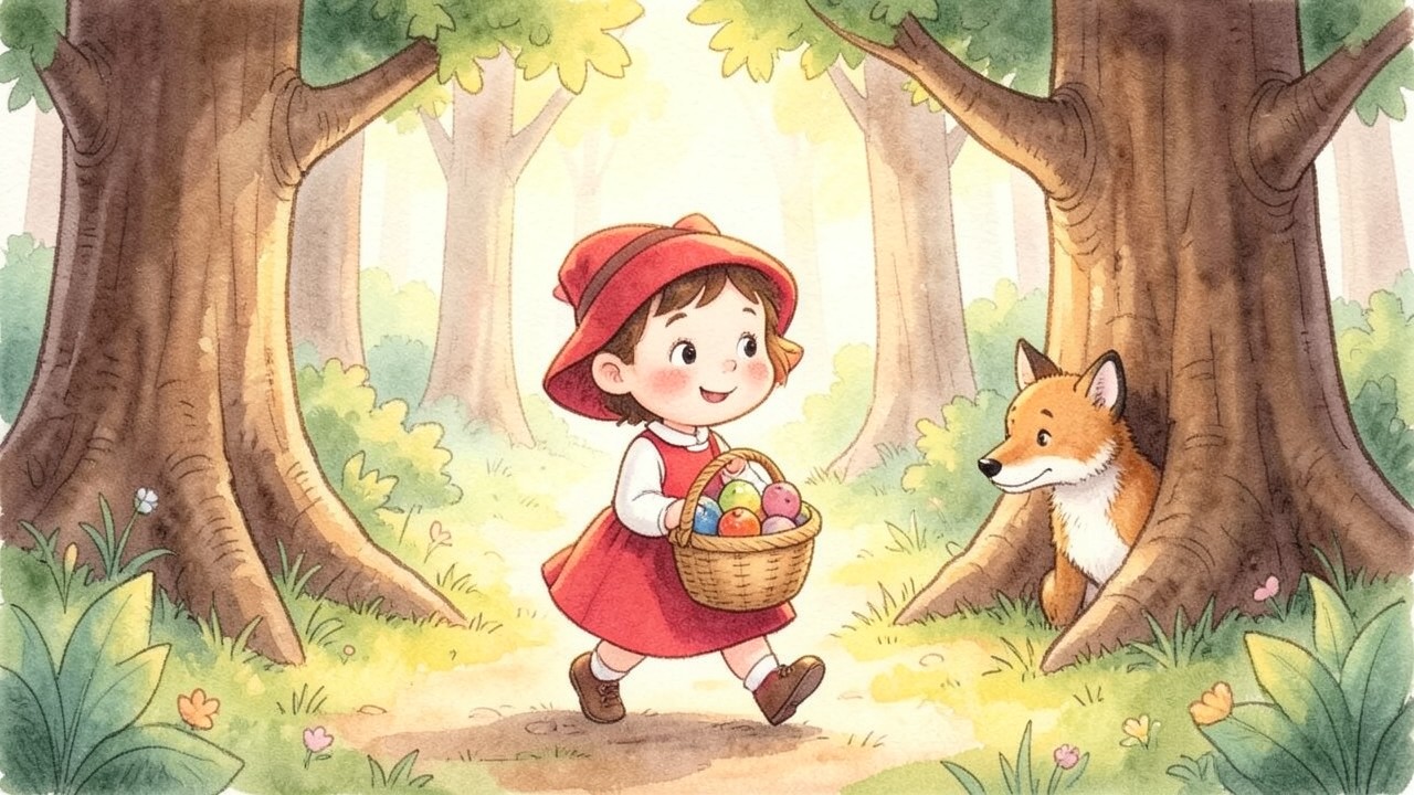 La Caperucita Roja en el Bosque Encantado