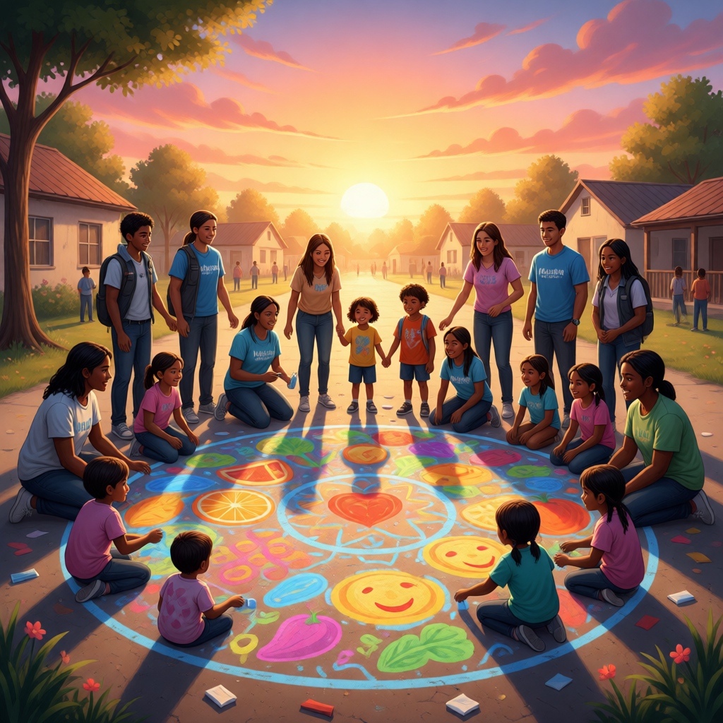Los Guardianes del Bienestar: Una Aventura por el Mapa de las Sonrisas - illustration 2