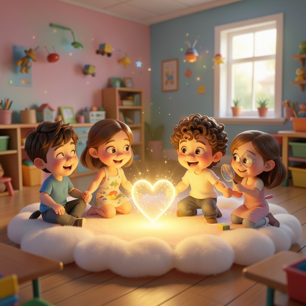 El Reino Mágico de las Sonrisas: Una Aventura de Amistad - ilustración 2