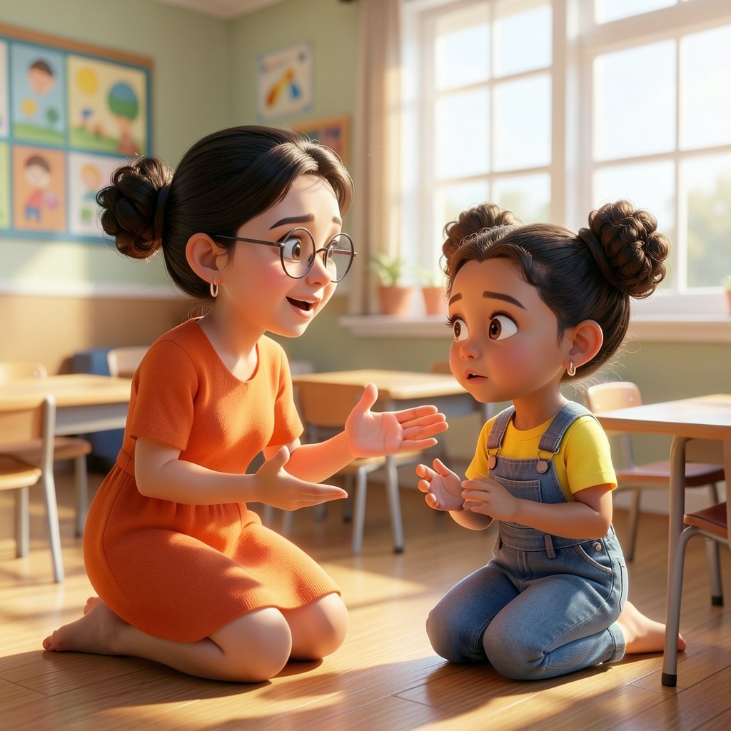 Lía y el Secreto de las Palabras Mágicas - ilustración 1