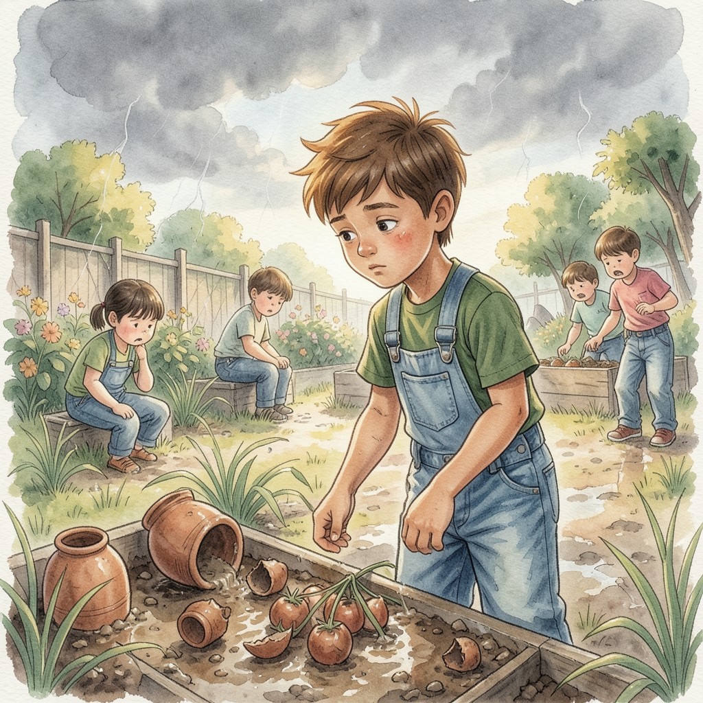 El Pequeño Emperador del Jardín de Barro - ilustración 1
