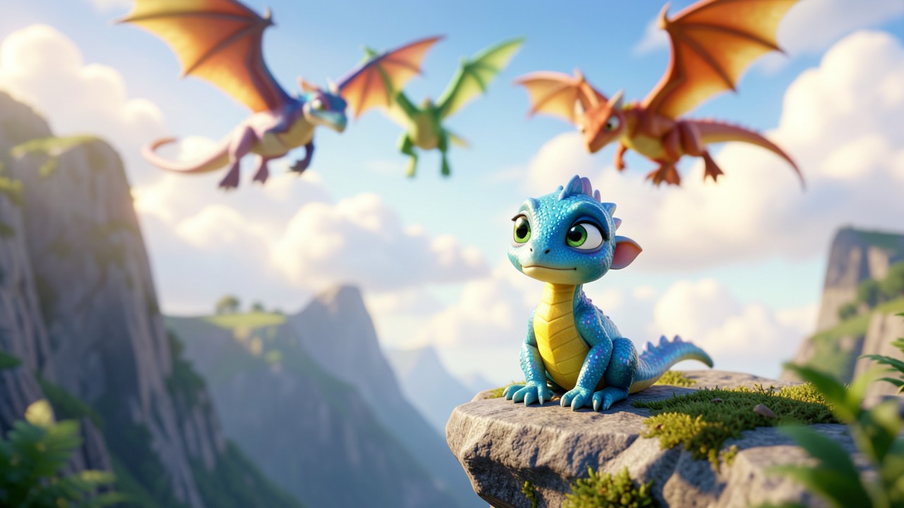 El Gran Salto de Bruma: La Dragona que Caminaba con las Nubes