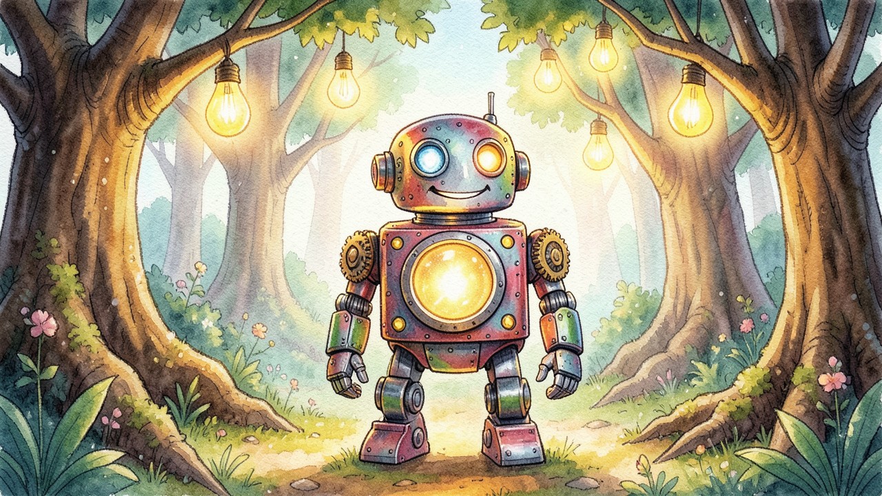 Robby y el Gran Invento del Recuerdo: Una Aventura en el Bosque de las Ideas