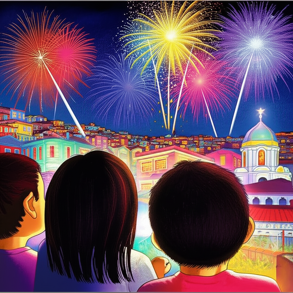 ¡Los Fuegos Artificiales de Ana en Valparaíso!