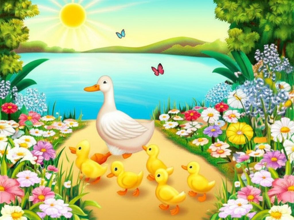 ¡Pati y sus Patitos en el Paraíso Azul!