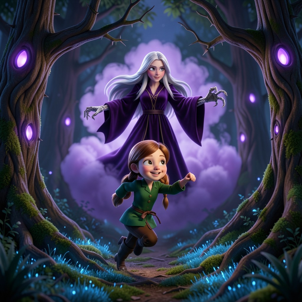 Elara y el Laberinto de Sombras: El Vuelo de la Chispa - ilustración 1