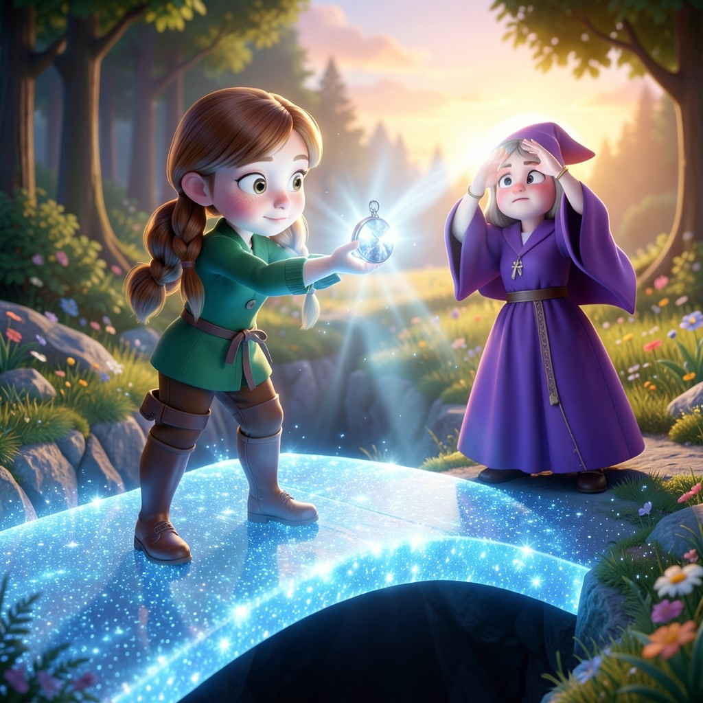 Elara y el Laberinto de Sombras: El Vuelo de la Chispa - ilustración 2