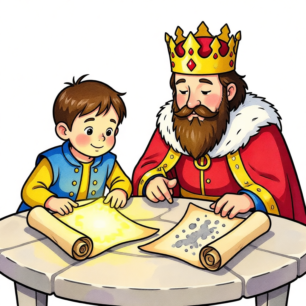 El Palacio de los Pergaminos y el Misterio del Decreto de Dulces - illustration 1