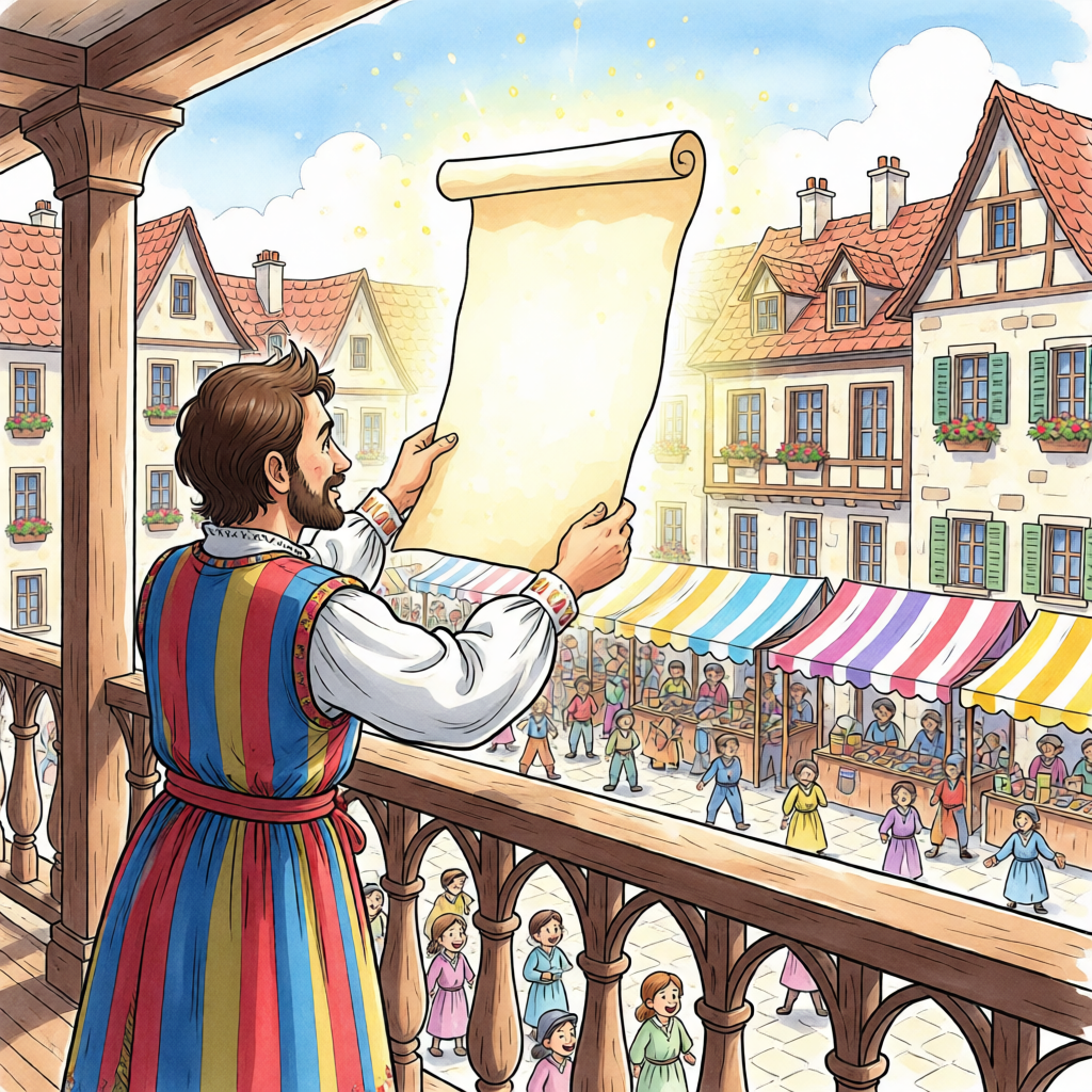 El Palacio de los Pergaminos y el Misterio del Decreto de Dulces - illustration 2