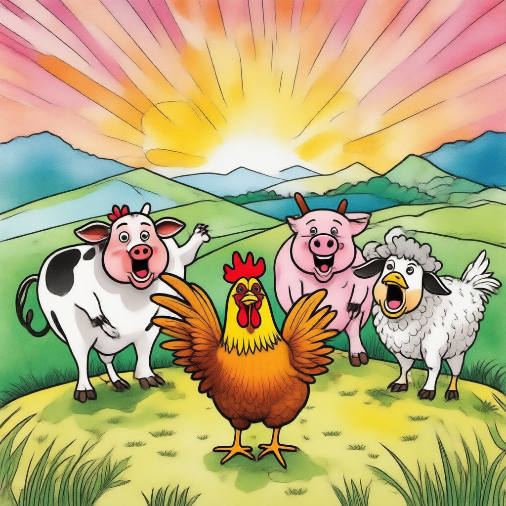 El Secreto del Gallo Silencioso y la Orquesta de la Granja - ilustración 2