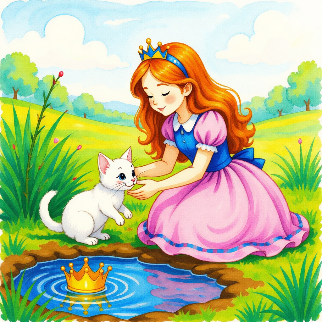 La Princesa Isabela y la Corona de Bondad - ilustración 1