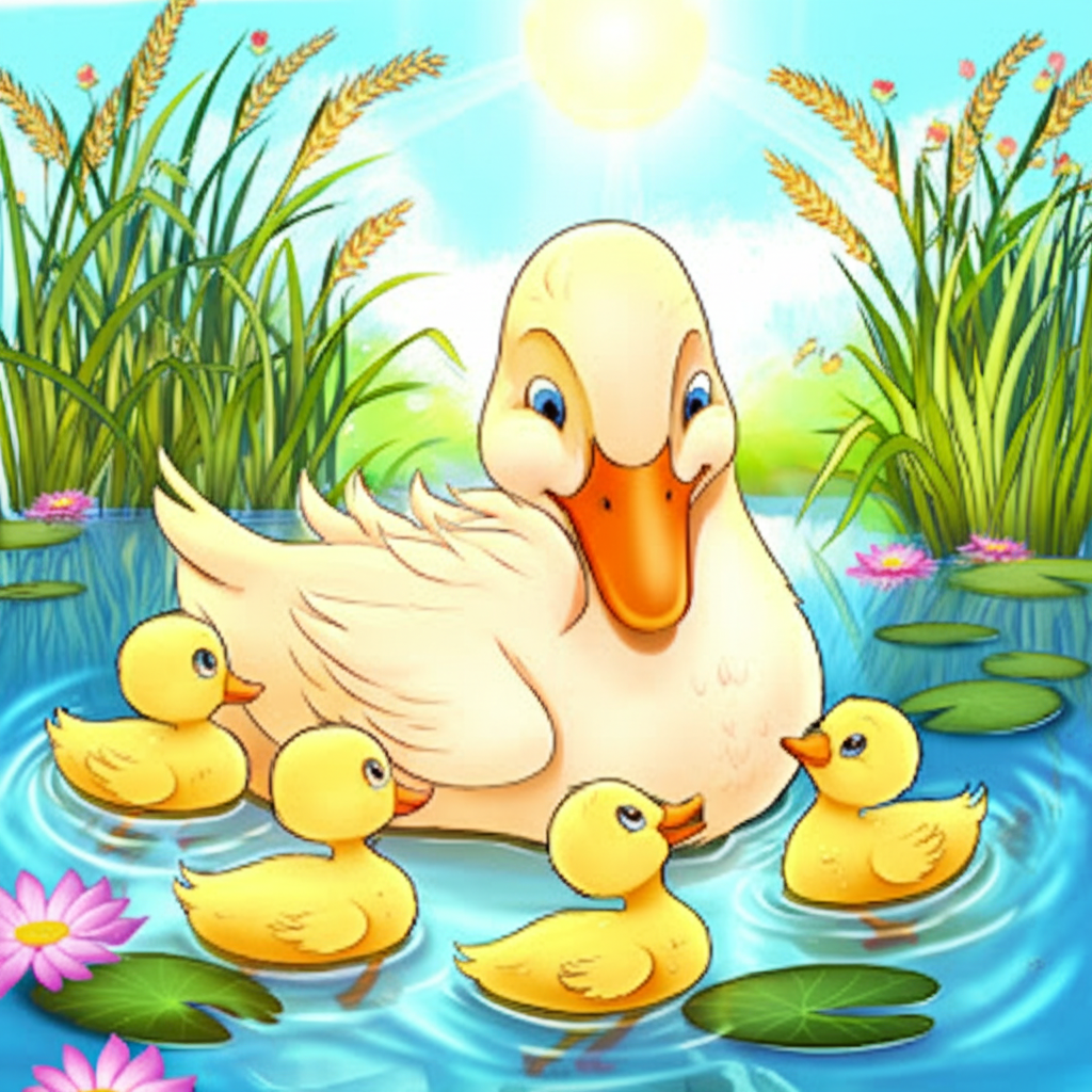 ¡Una Aventura Plumífera: Los Patitos Perdidos del Lago Encantado!