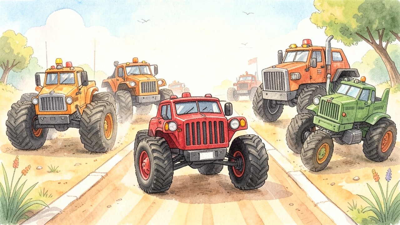 El Monster Truck de la Llanta Chiquita