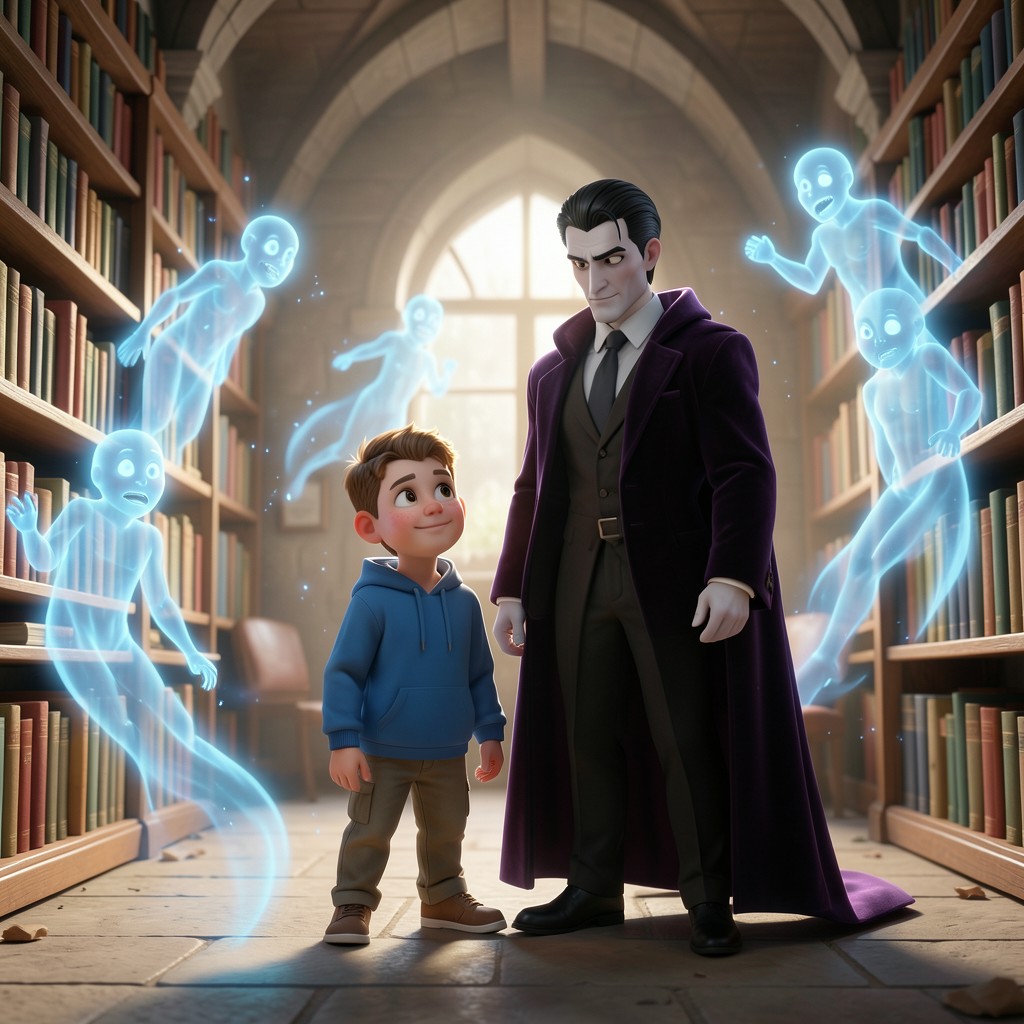 Allan y el Enigma del Castillo de Medianoche - ilustración 1