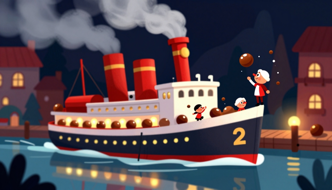 Sinterklaas Komt met de Boot - illustratie 1