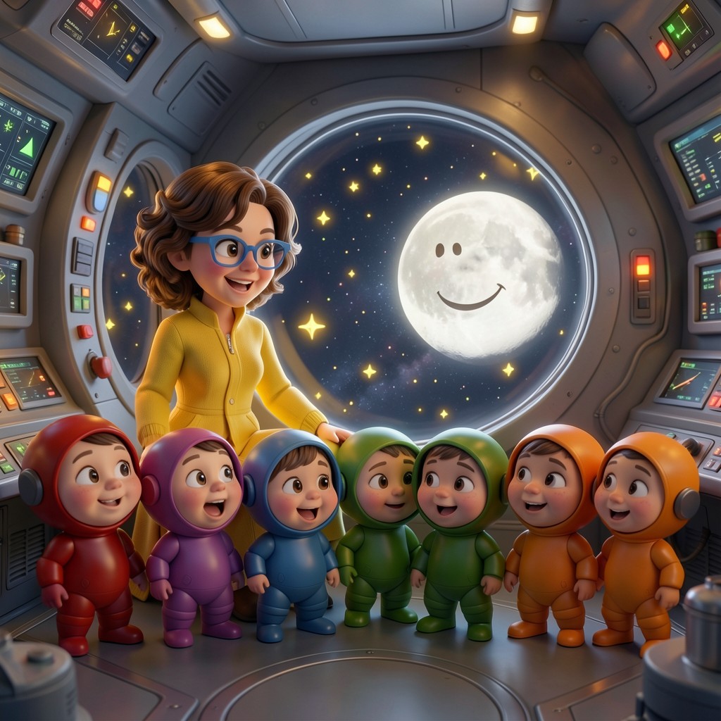 Maria y el Viaje a las Estrellas - ilustración 1