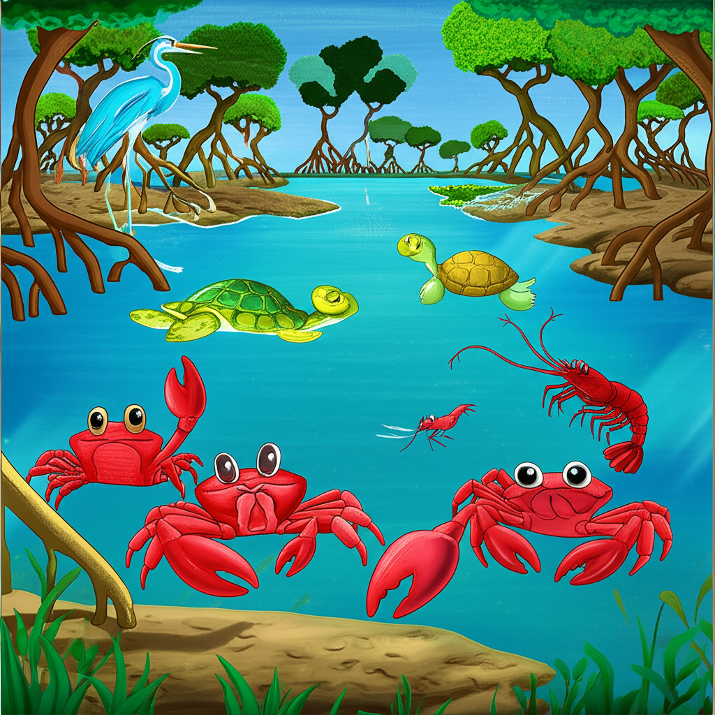 ¡Cangrejos Enamorados en el Manglar de Churute!