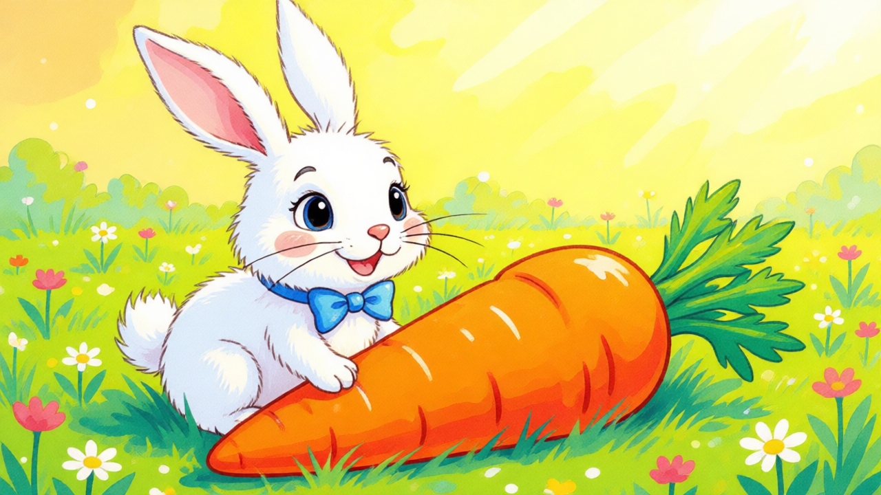 Las Aventuras del Conejo Saltarín y el Campo de Colores