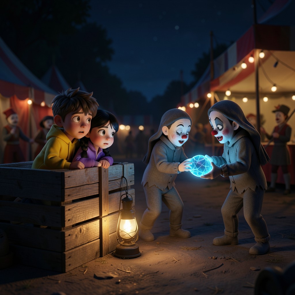 El Enigma del Circo de las Sombras - ilustración 1