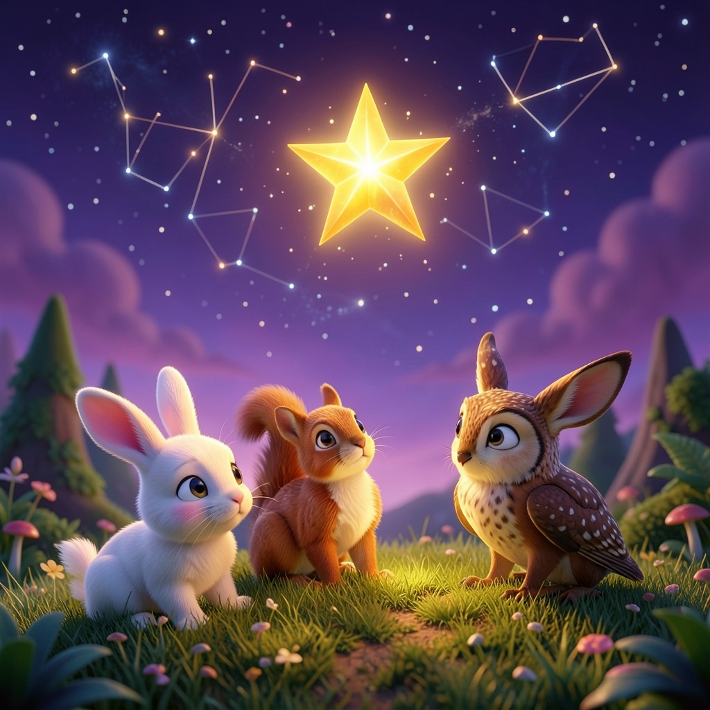 The Little Bunny and the Lost Star - illustration 2