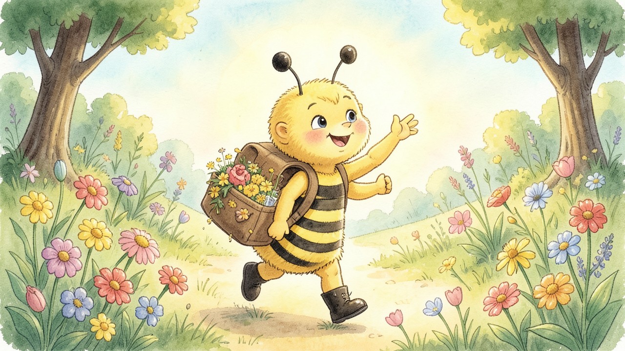El primer día de clases de Beatriz la abeja