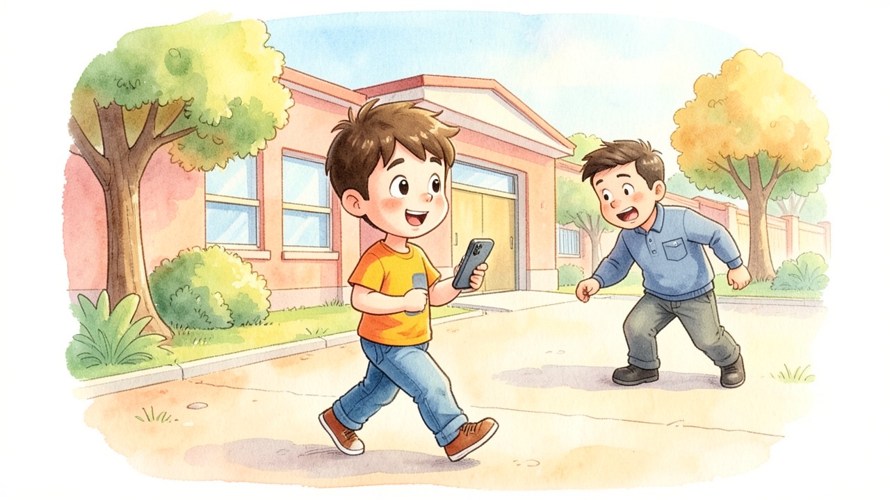 El celular perdido de Mateo