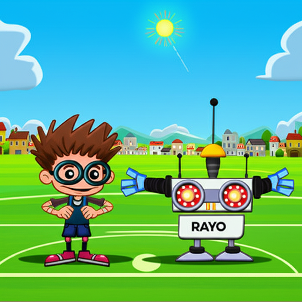 ¡El Robot Futbolista y la Fórmula Secreta!