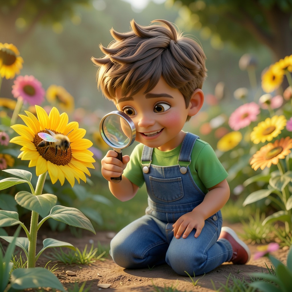 Lucas y el Secreto del Jardín Gris - ilustración 1