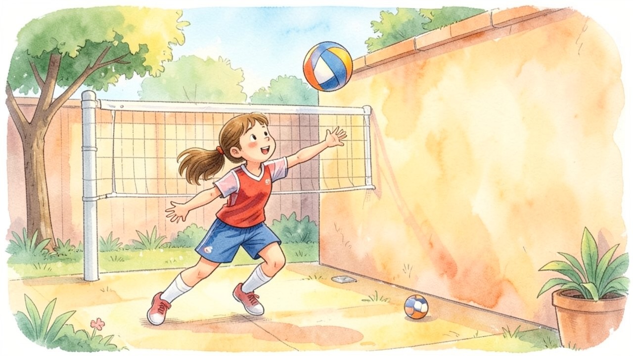 El sueño de voleibol de Sofía