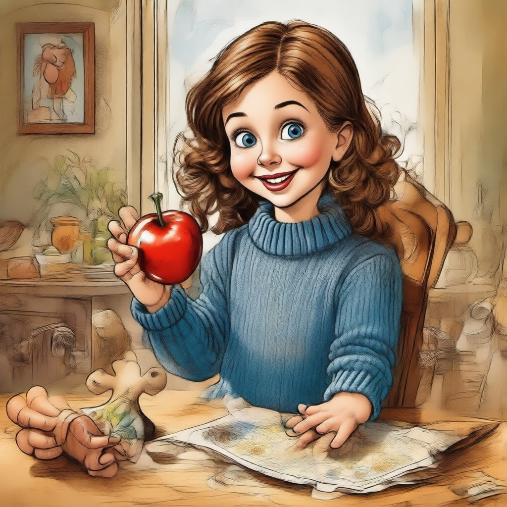 Martina y el Tesoro de las Palabras Mágicas - illustration 1