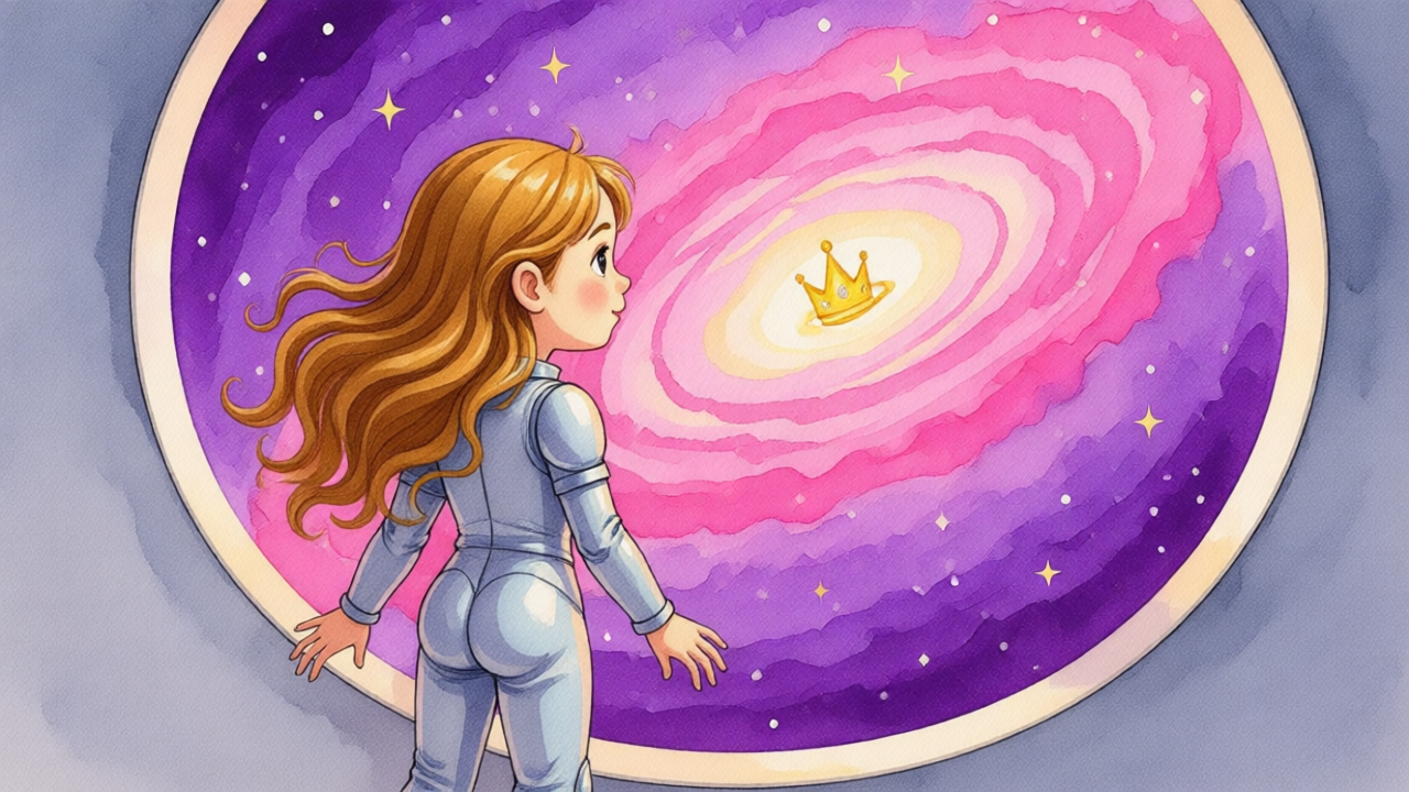 La Princesa Lyra y el Secreto de la Nebulosa de Cristal