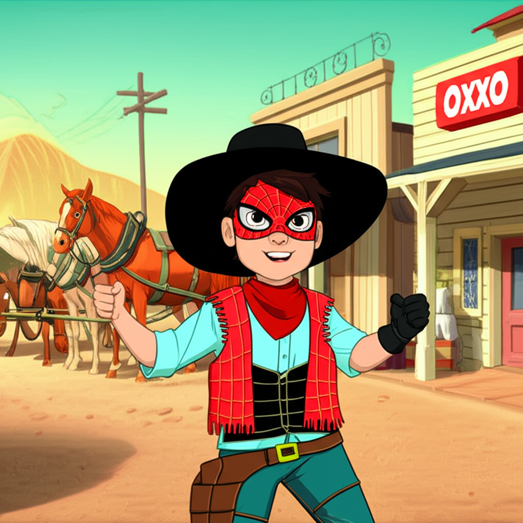 ¡El Vaquero Arácnido y el Misterio del Oxxo Antiguo!